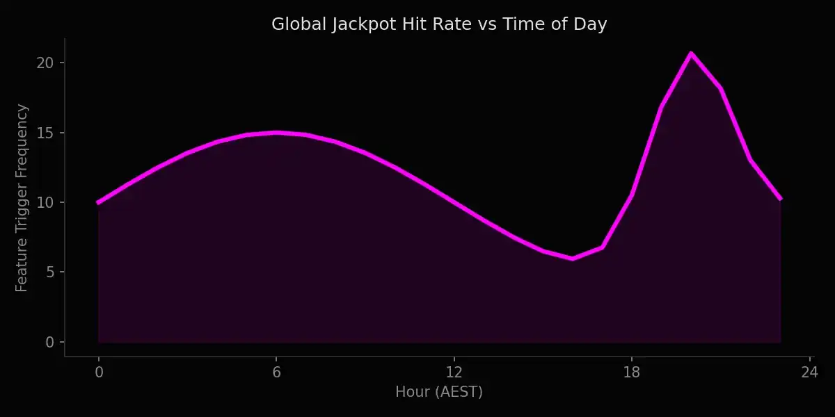 Hit Frequency Time Area Chart