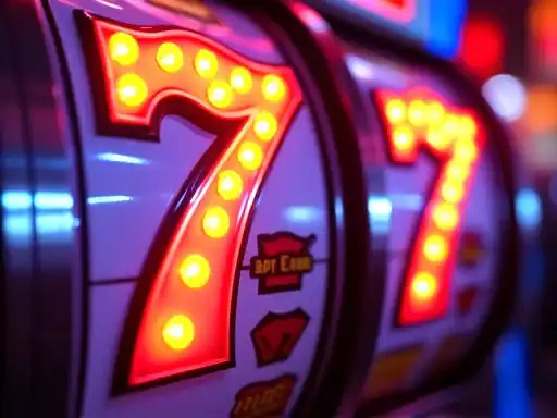 Neon Wheel 7s Vintage Slot